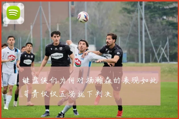 键盘侠们为何对杨瀚森的表现如此苛责仅仅五场就下判决