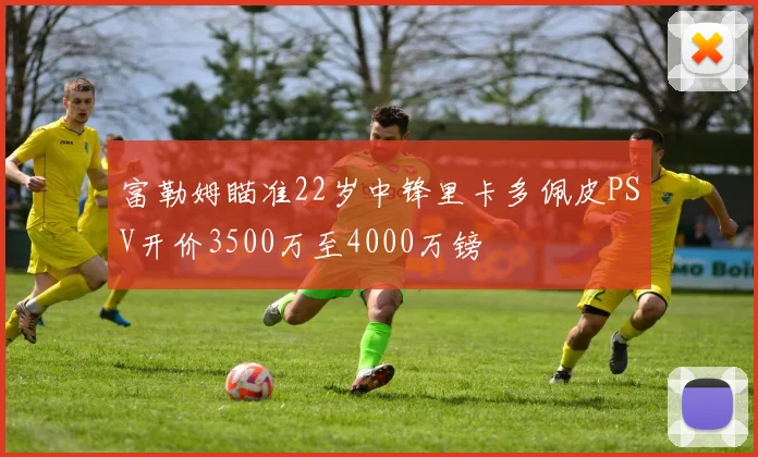 富勒姆瞄准22岁中锋里卡多佩皮PSV开价3500万至4000万镑